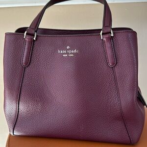 Kate Spade Burgundy Crossbody purse